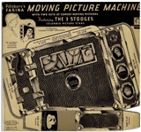The 3 Stooges Moving Picture Machine Made by Pillsbury Farina -- Unassembled Cardboard Slide Projector Includes All 56 Slides From Movie Maniacs -- A Few Slides Damaged, Else Very Good